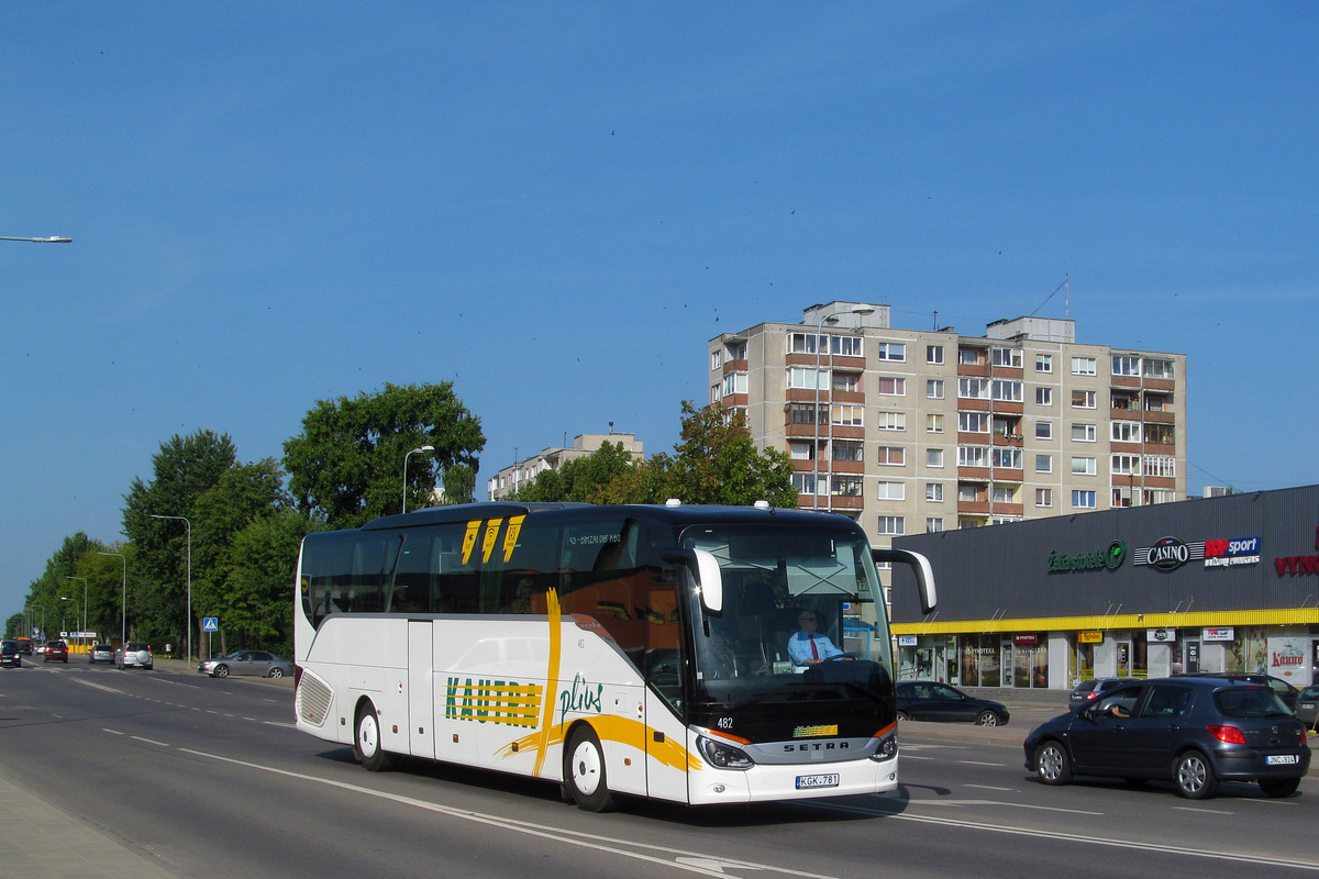 Kaunas, Setra S516HD/2 № 482