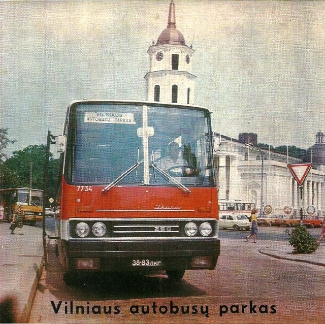 Vilnius, Ikarus 250.58 č. 7734