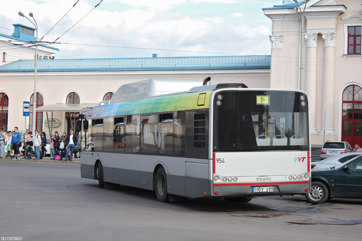 Вильнюс, Solaris Urbino III 12 CNG № 954