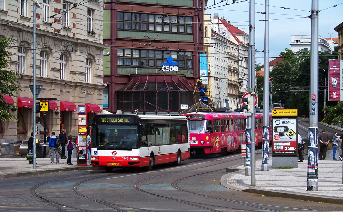 Прага, Karosa Citybus 12M.2071 (Irisbus) № 3345