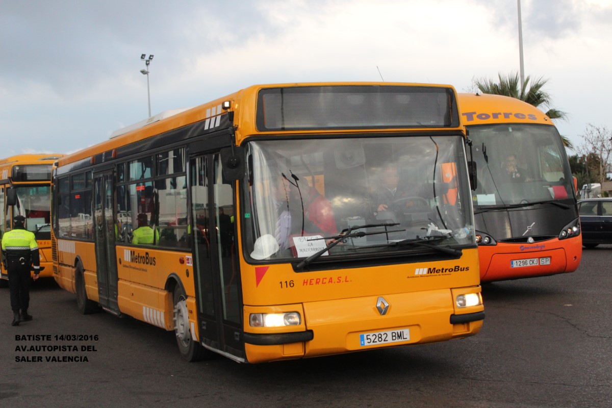 Valencia, Hispano CityLine (Irisbus Agora Line) # 116