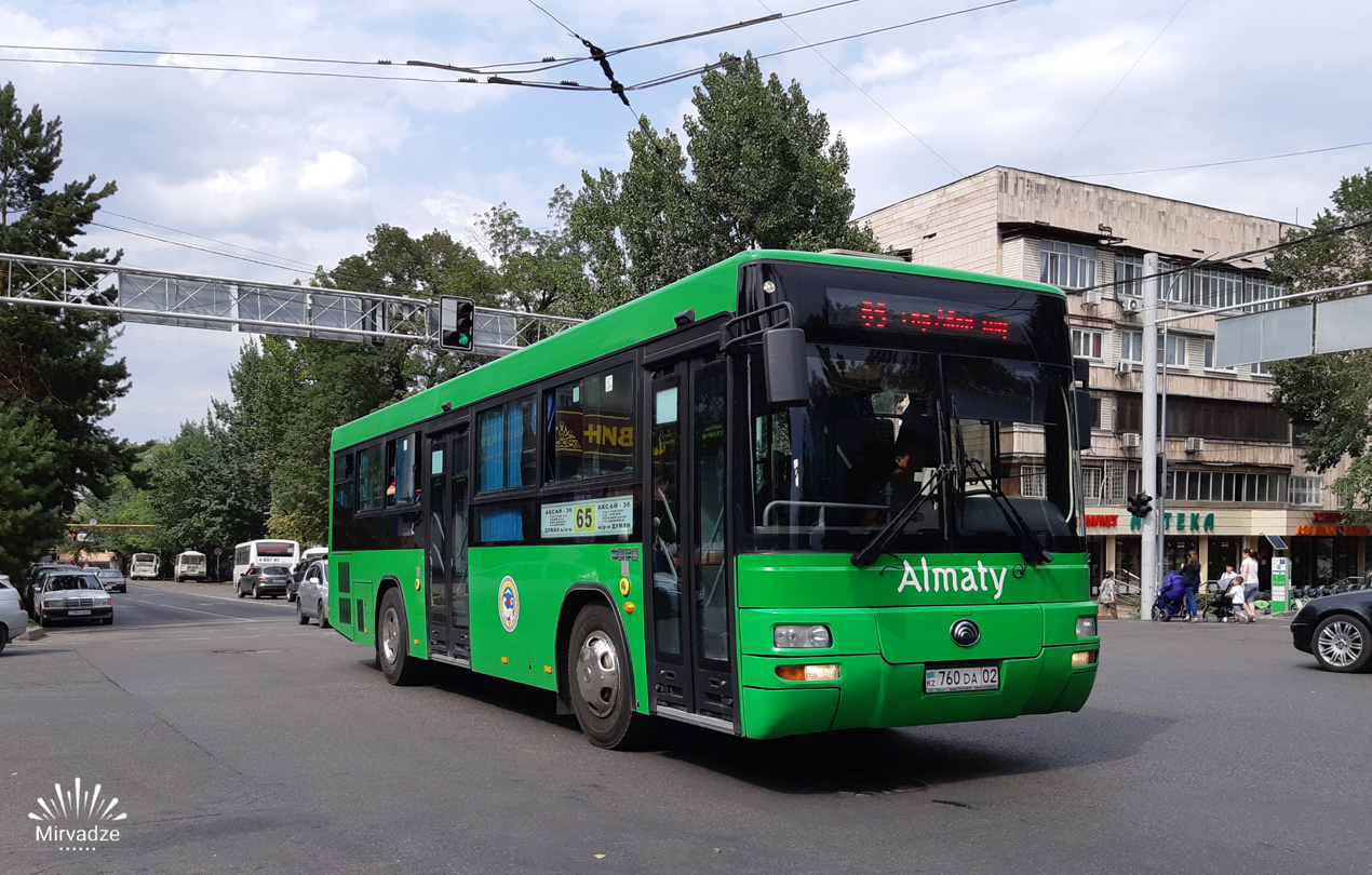 Almaty, Yutong ZK6108HGH # 760 DA 02