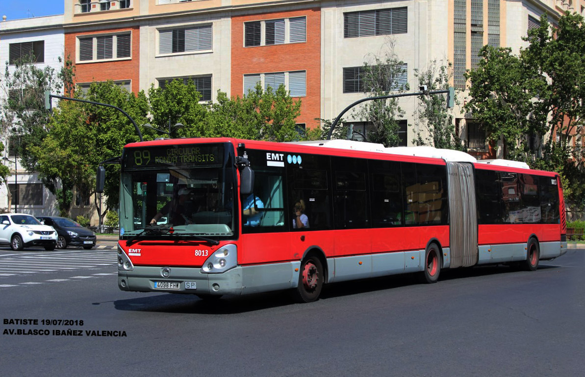 Valencia, Hispano (Irisbus Citelis 18M) # 8013