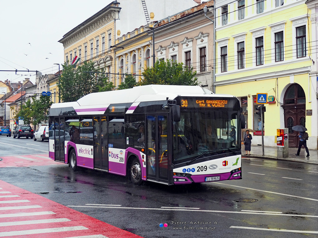 Cluj-Napoca, Solaris Urbino IV 12 electric # 209