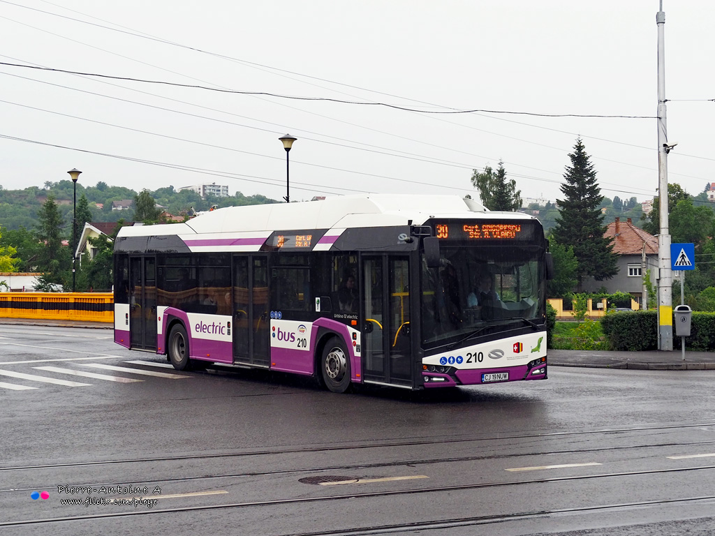 Cluj-Napoca, Solaris Urbino IV 12 electric No. 210
