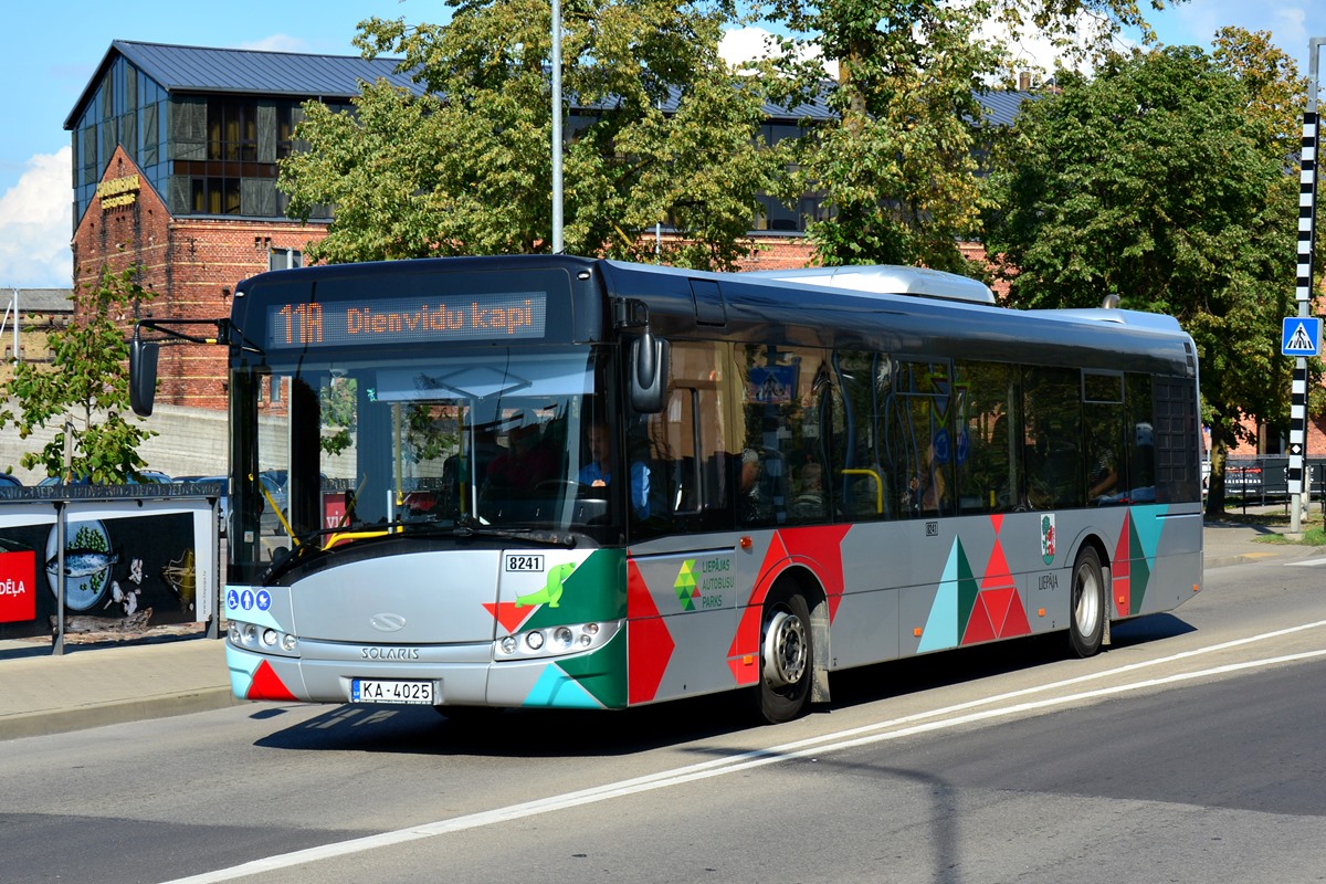 Liepāja, Solaris Urbino III 12 # 8241
