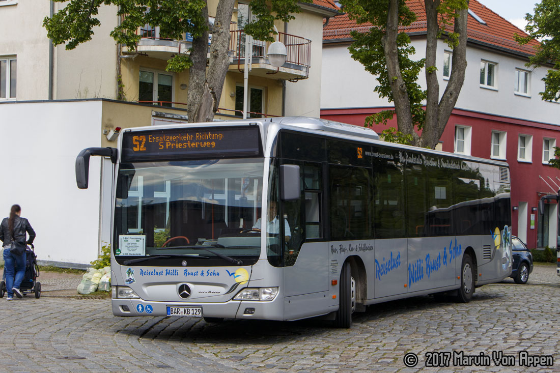 Bernau bei Berlin, Mercedes-Benz O530 Citaro Facelift nr. BAR-KB 129