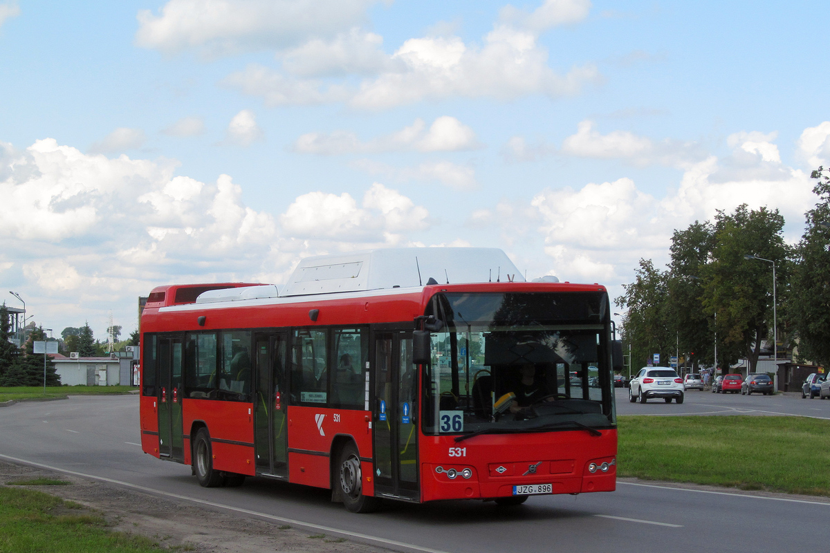 Kaunas, Volvo 7700 CNG # 531