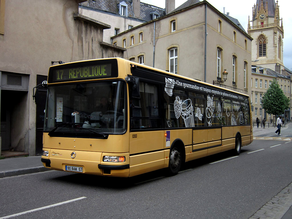 Metz, Irisbus Agora S Nr. 0303