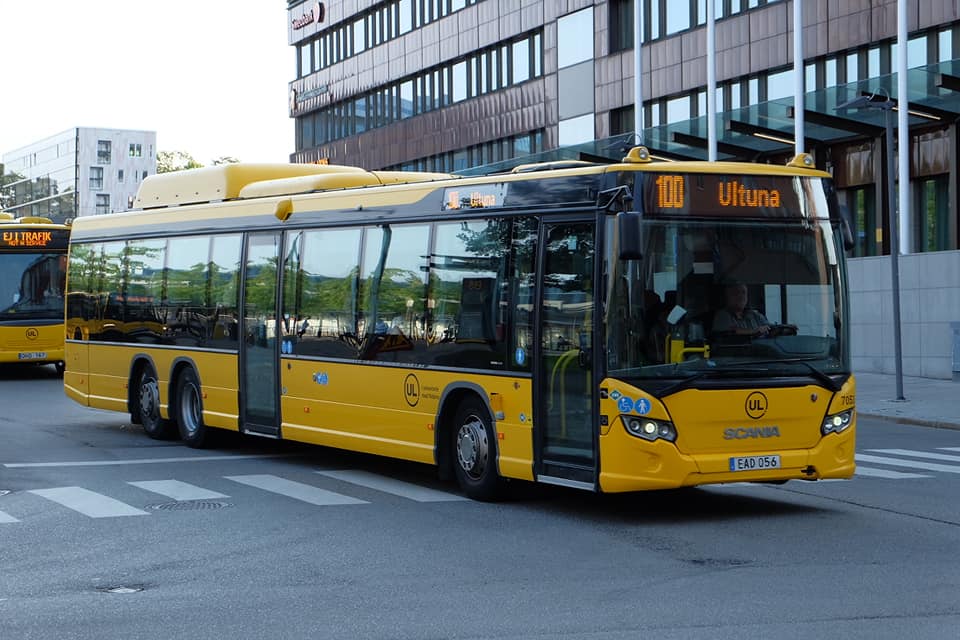 Uppsala, Scania Citywide LE CNG # 7053