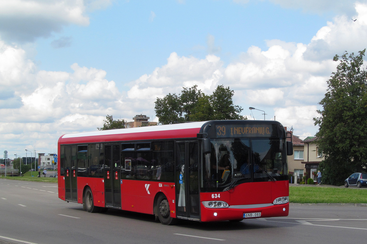 Kaunas, Solaris Urbino II 12 №: 634