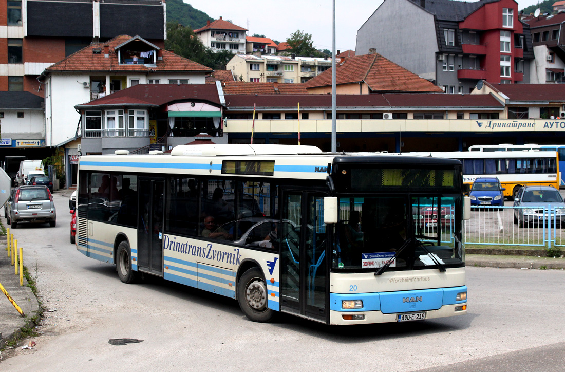 Zvornik, MAN A21 NL263 # 199