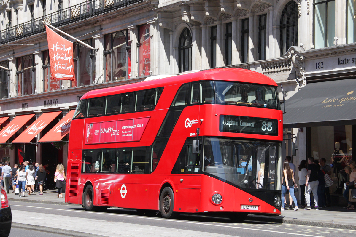 Londýn, Wright New Bus for London č. LT458