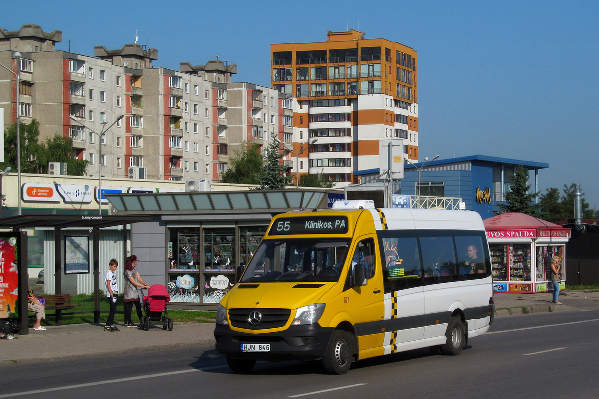 Kaunas, Altas Cityline (MB Sprinter 516CDI) č. 827