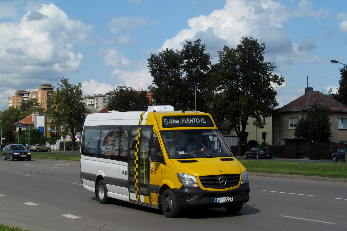 Kaunas, Altas Cityline (MB Sprinter 516CDI) nr. 826