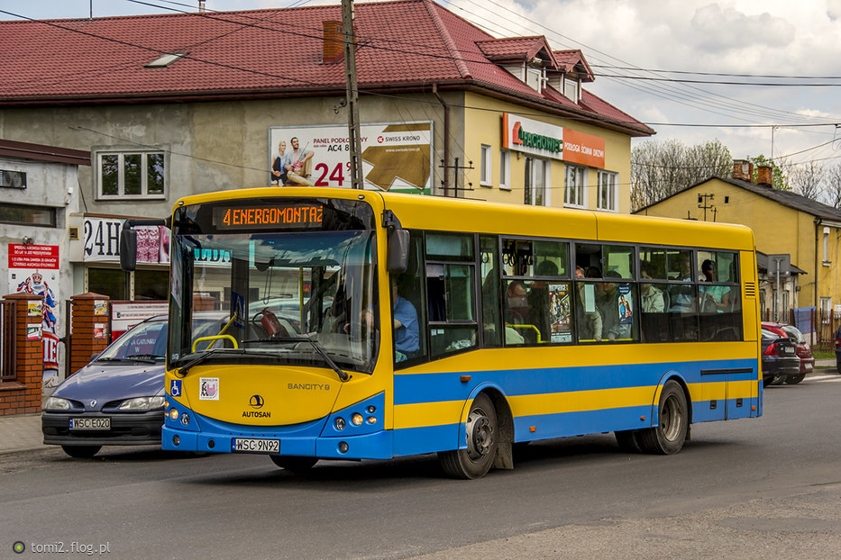 Sochaczew, Autosan Sancity M09LE.01.2 nr. WSC 9N92