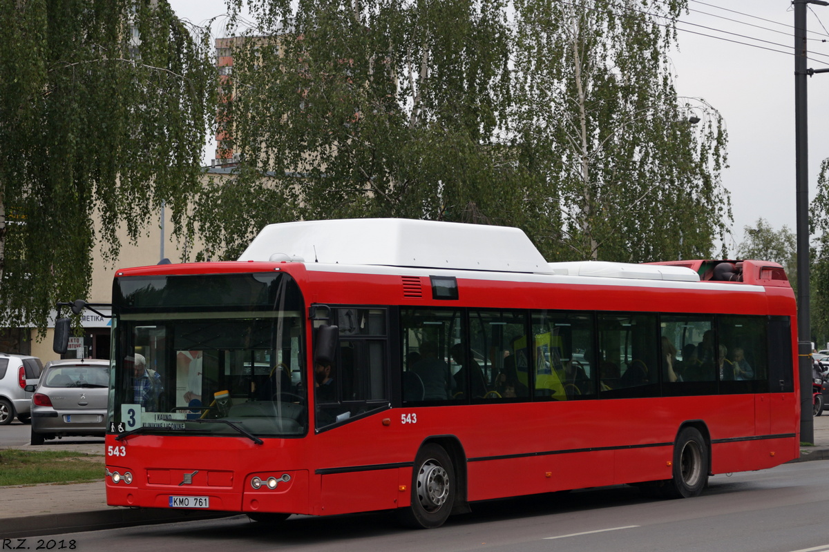 Kaunas, Volvo 7700 CNG № 543