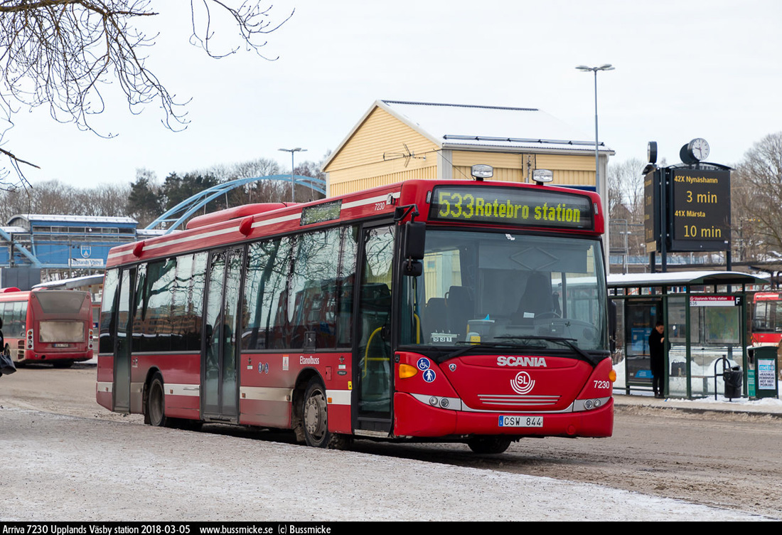 Стокгольм, Scania OmniLink CK270UB 4x2LB № 7230