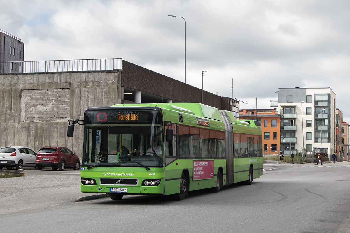 Nyköping, Volvo 7700A CNG # 3666