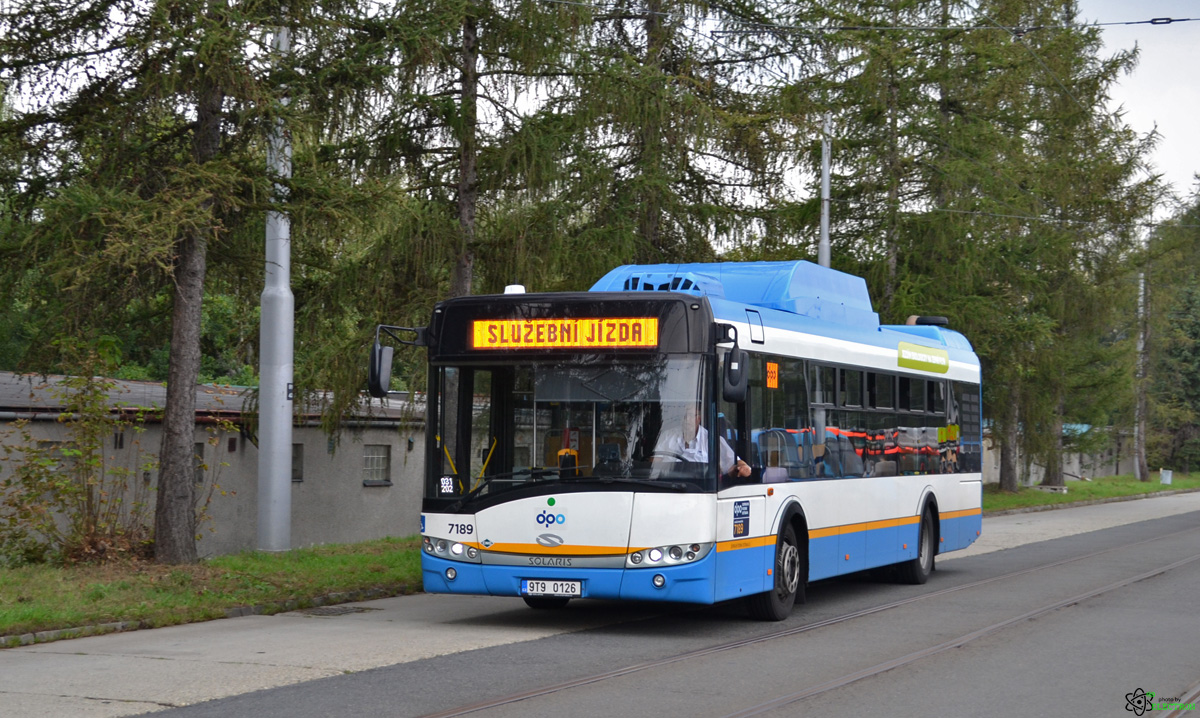 Ostrava, Solaris Urbino III 12 CNG № 7189