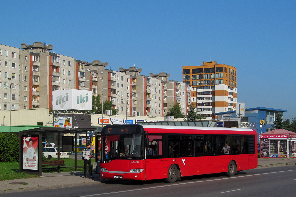 Kaunas, Solaris Urbino II 12 # 610