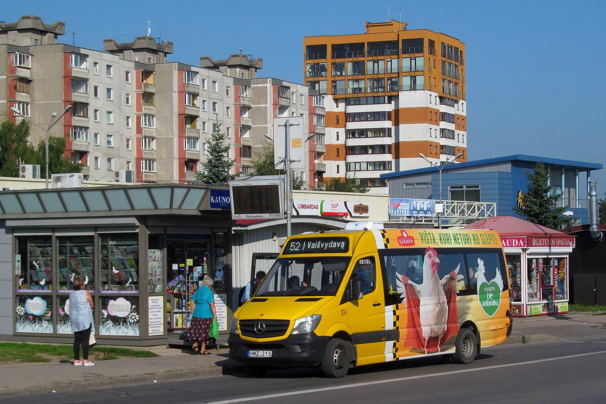Kaunas, Altas Cityline (MB Sprinter 516CDI) nr. 834