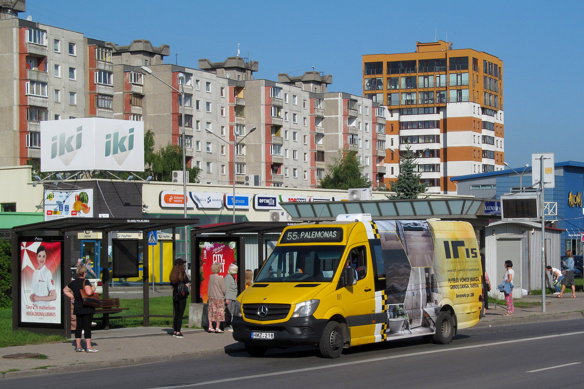Kaunas, Altas Cityline (MB Sprinter 516CDI) č. 831