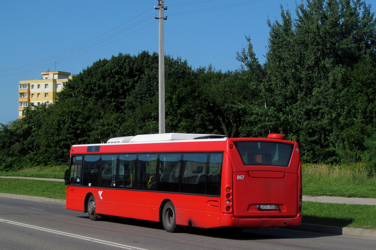 Kaunas, Scania OmniCity CN230UB 4x2EB №: 867