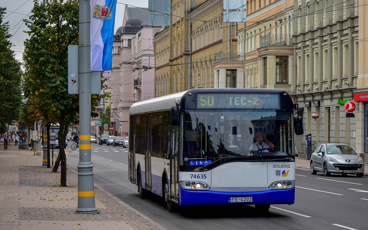 Riga, Solaris Urbino II 12 č. 74635