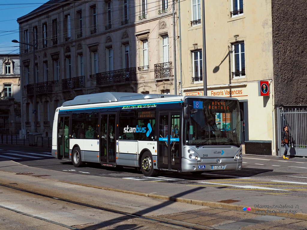 Нанси, Irisbus Citelis 12M CNG № 310