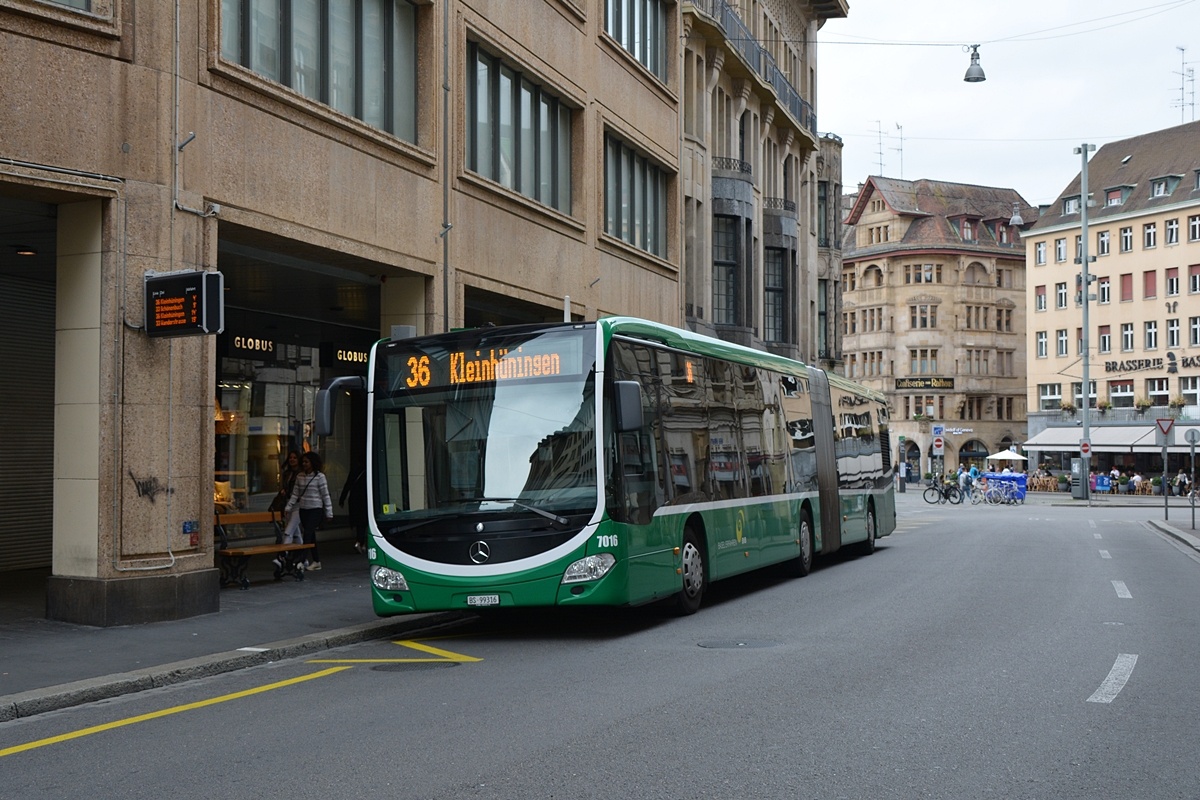 Basel, Mercedes-Benz Citaro C2 G BHNS № 7016