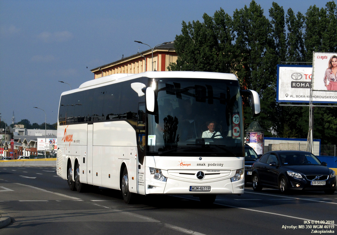 Opole, Mercedes-Benz Tourismo 17RHD-III L nr. WGM 46119
