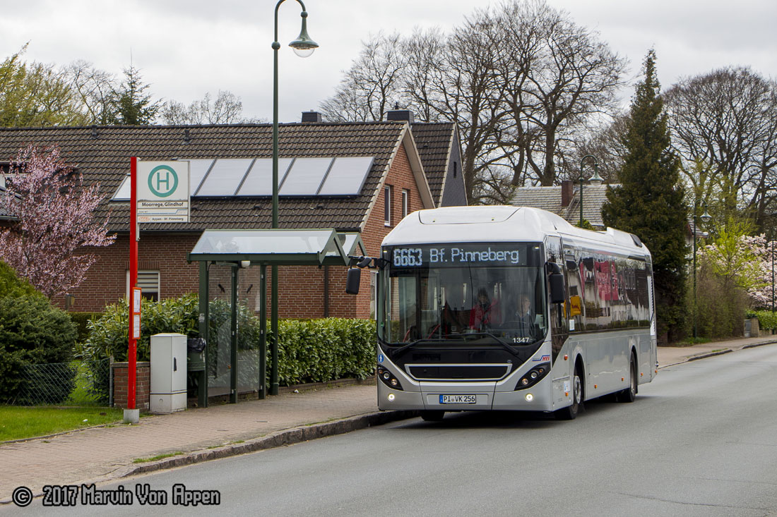 Pinneberg, Volvo 7900 Hybrid # 1347