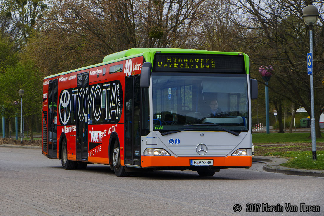 Hannover, Mercedes-Benz O530 Citaro № 7838