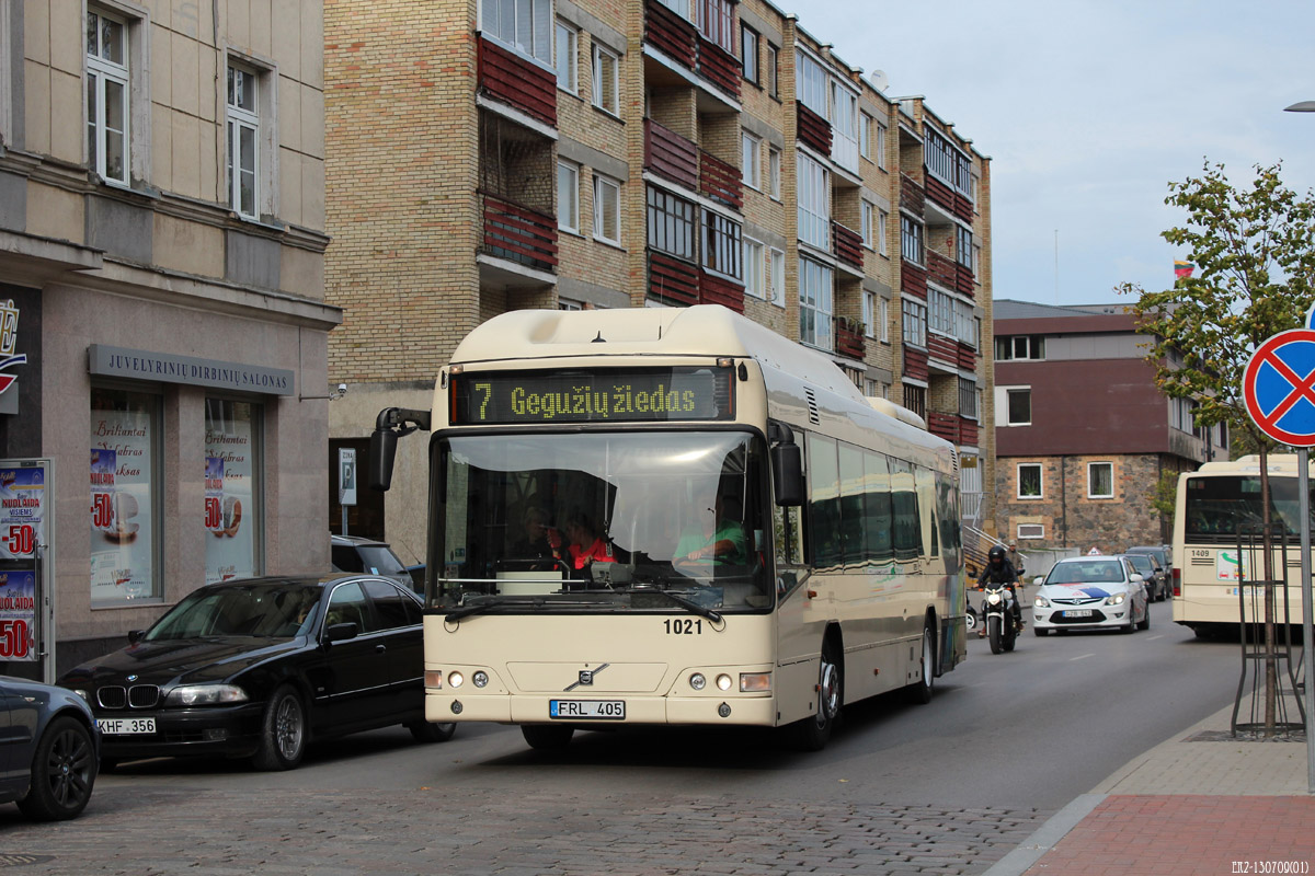 Шяуляй, Volvo 7000 CNG № 1021