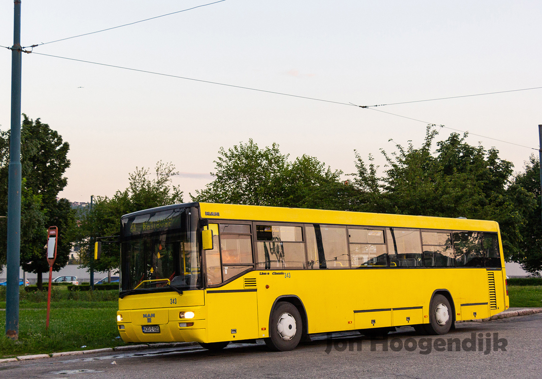 Sarajevo, MAN A74 Lion's Classic SL223 # 343