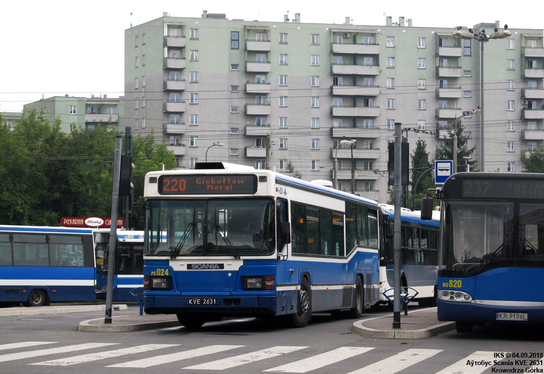 Краков, Scania CN113CLL № PS024