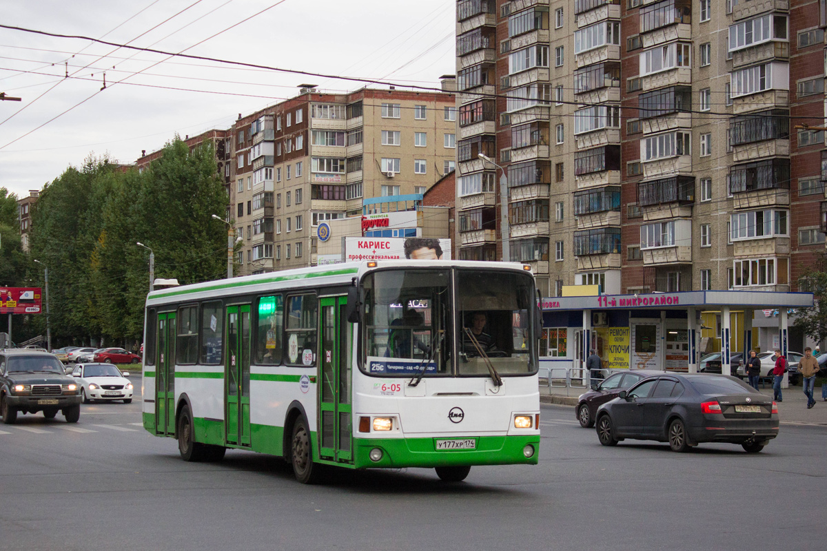 Chelyabinsk, LiAZ-5256.25 # У 177 ХР 174