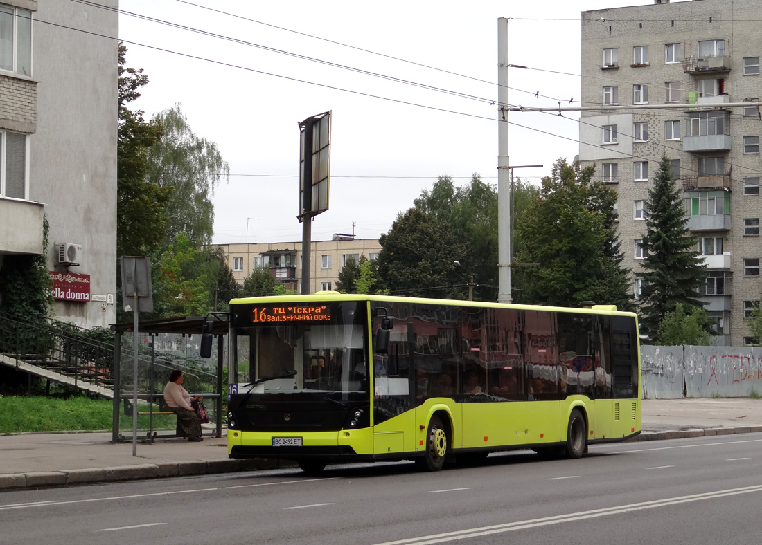 Lviv, Electron A18501 # ВС 2492 ЕТ
