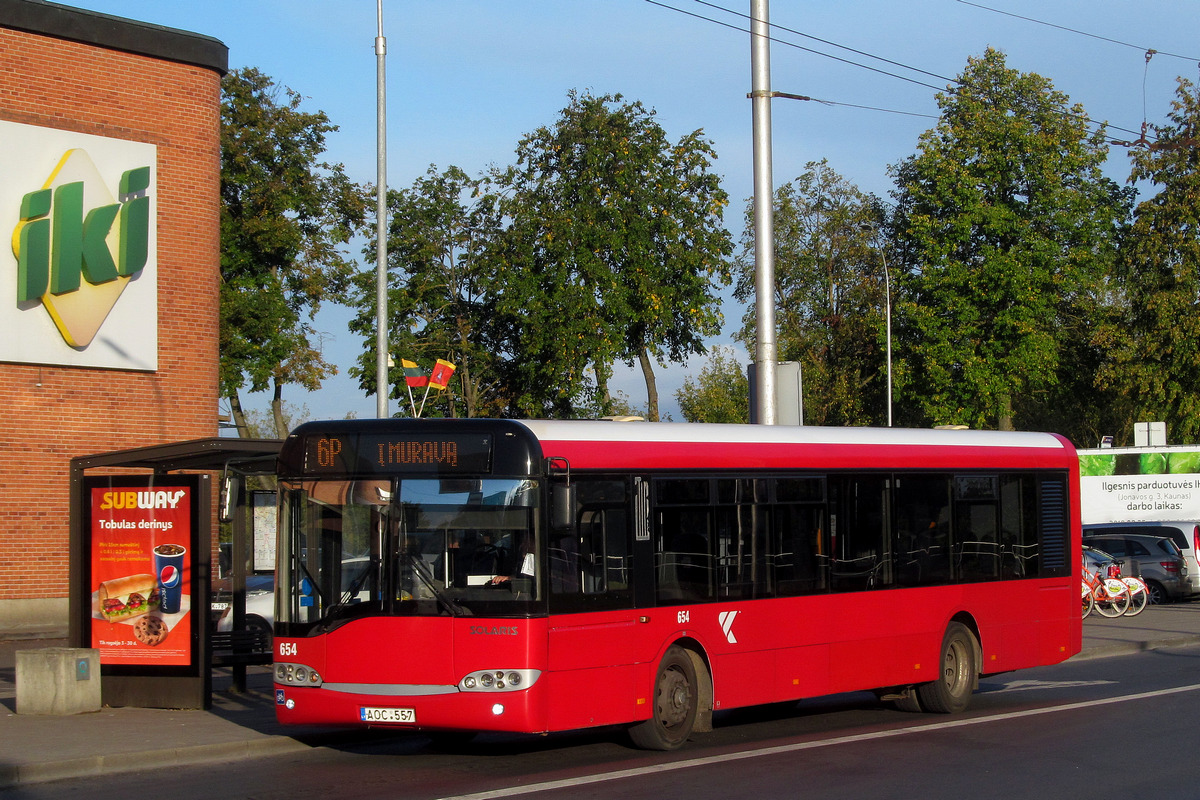 Kaunas, Solaris Urbino II 12 # 654