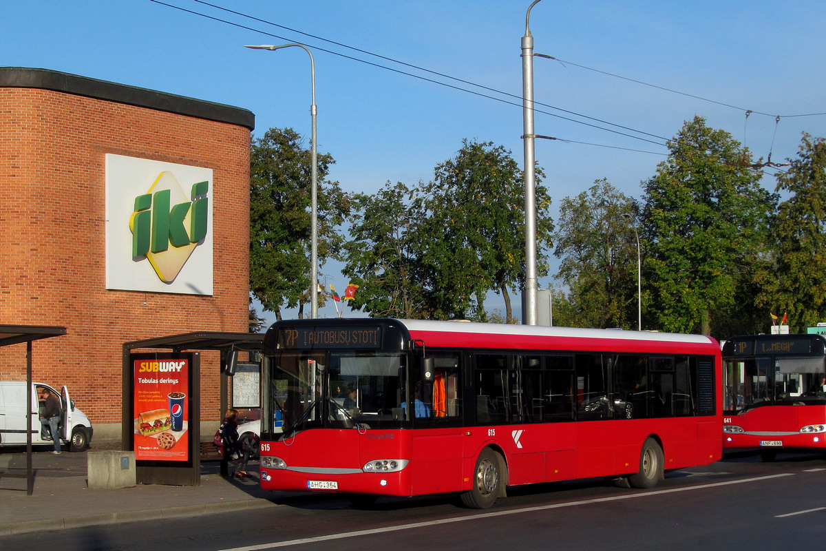 Kaunas, Solaris Urbino II 12 # 615