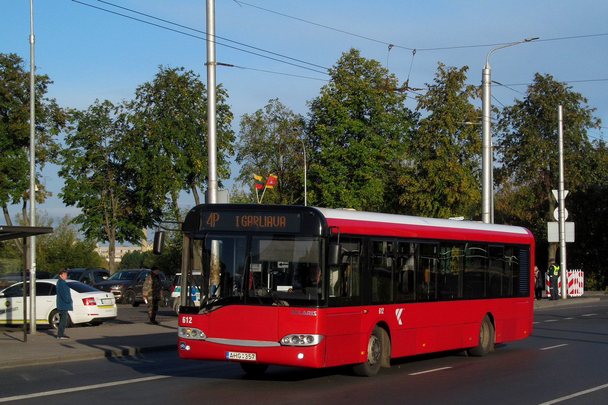 Kaunas, Solaris Urbino II 12 # 612
