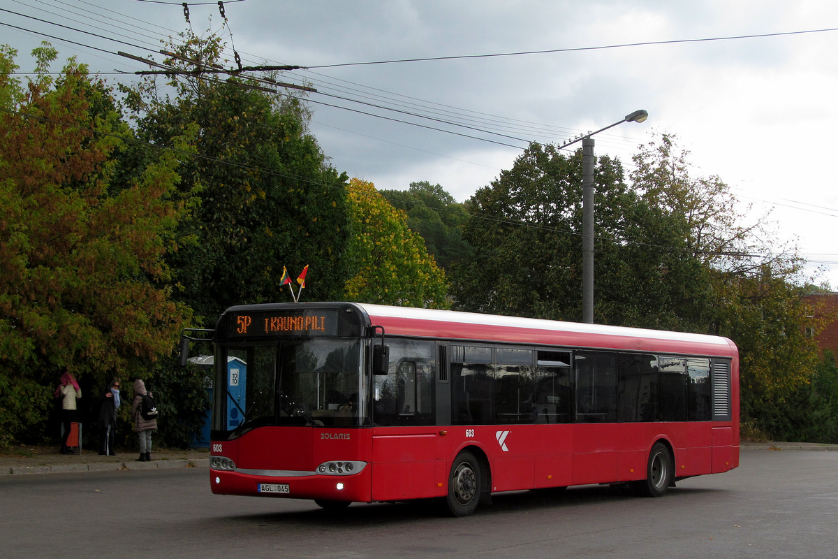 Kaunas, Solaris Urbino II 12 № 603