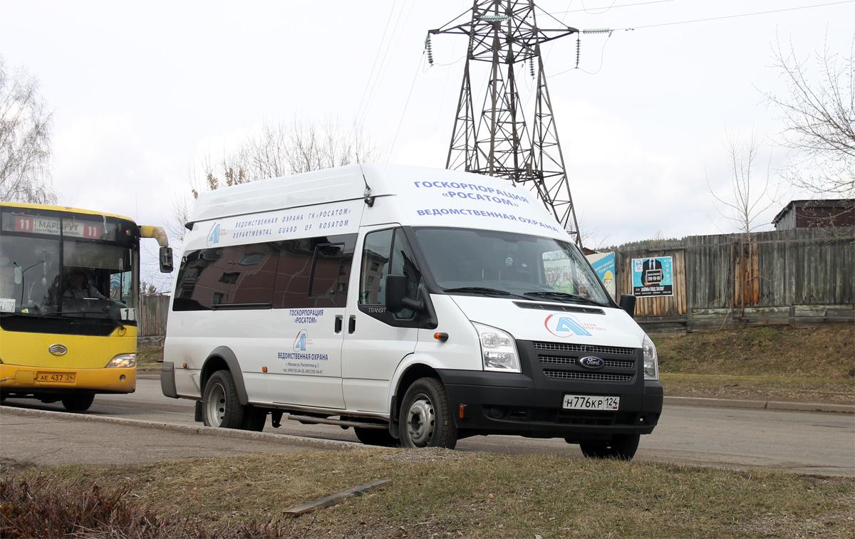 Żeleznogorsk (Kraj Krasnojarski), Nizhegorodets-222709 (Ford Transit) # Н 776 КР 124