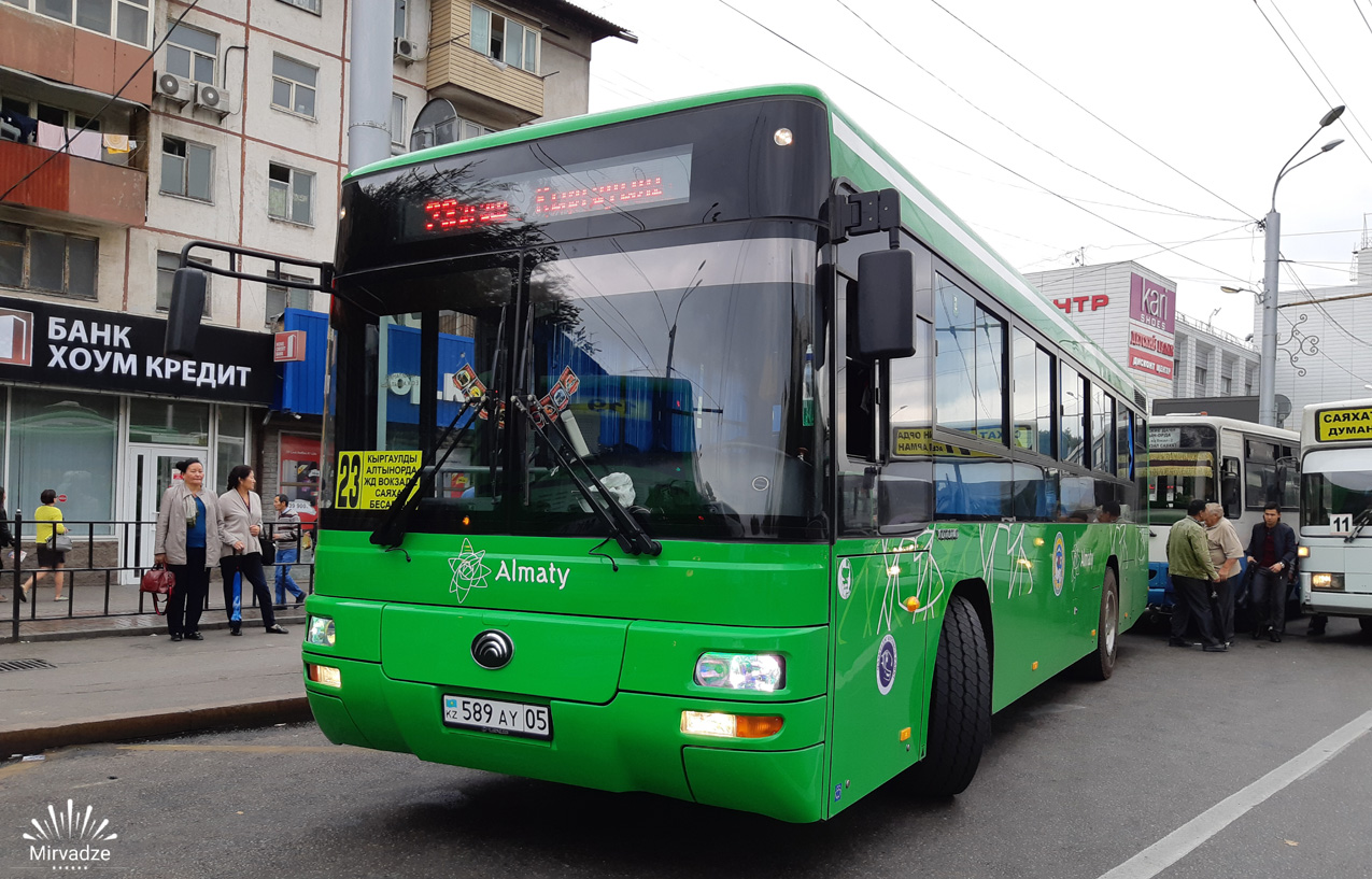 Каskelen, Yutong ZK6108HGH # 589 AY 05