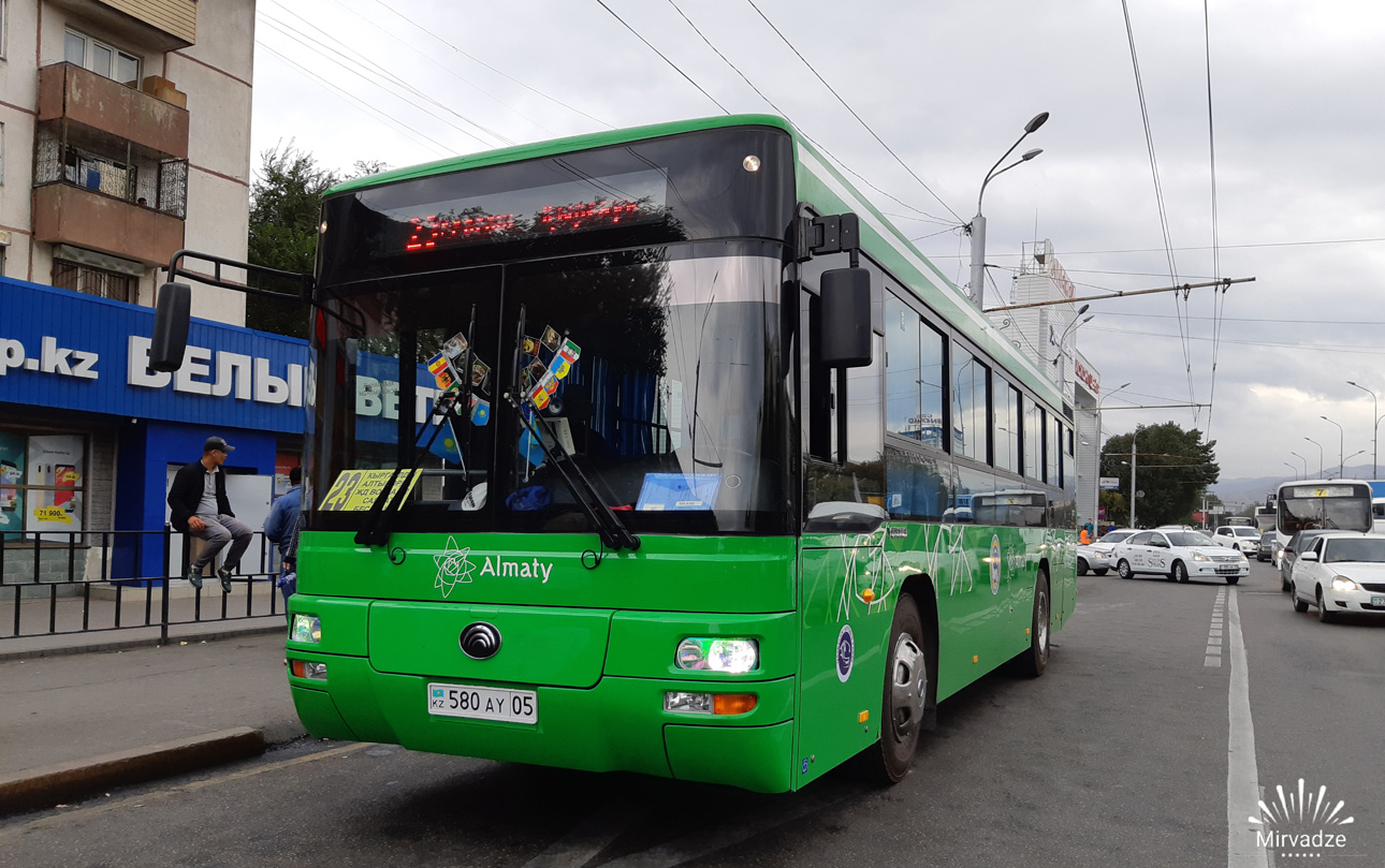 Каskelen, Yutong ZK6108HGH # 580 AY 05