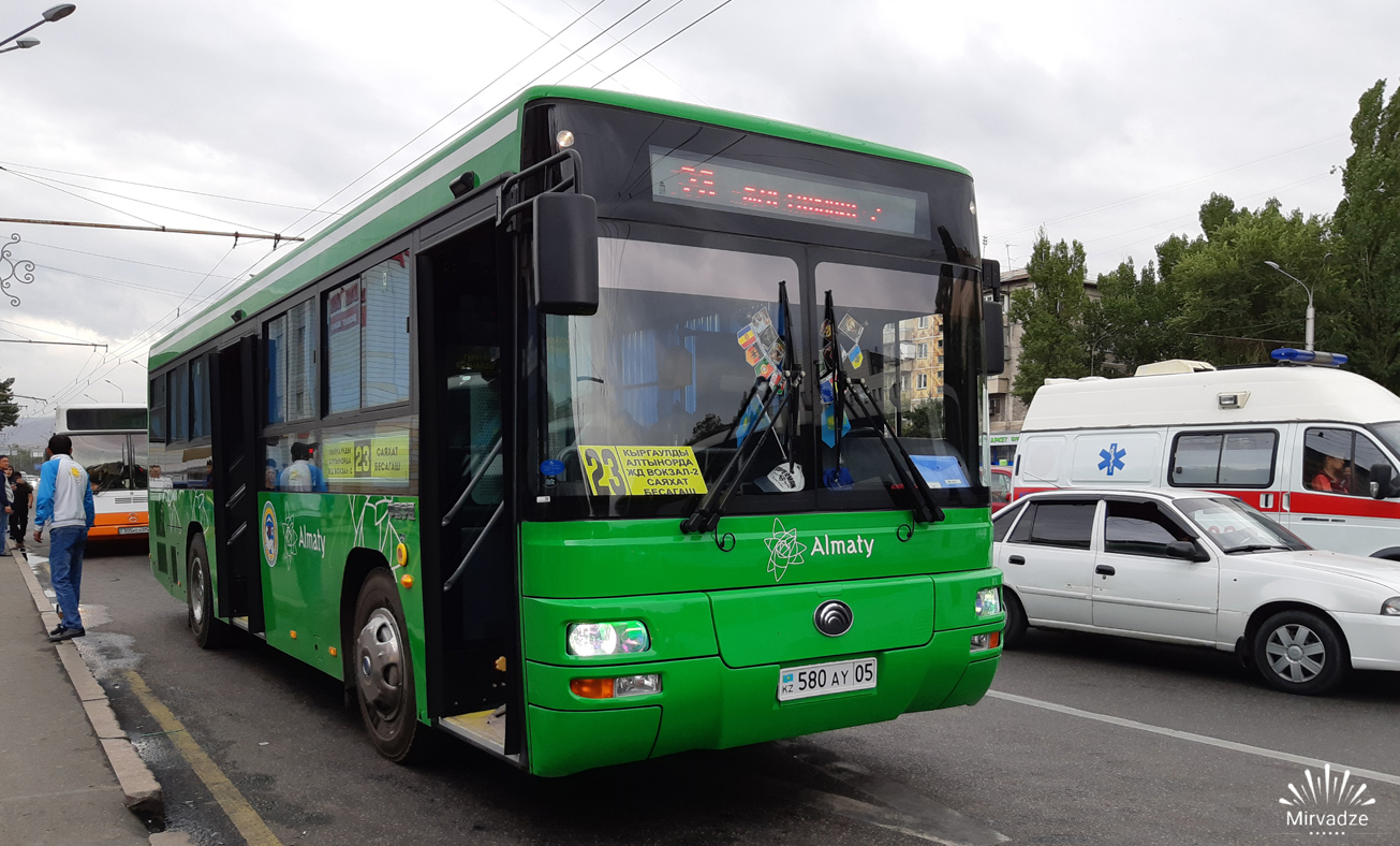 Каskelen, Yutong ZK6108HGH # 580 AY 05