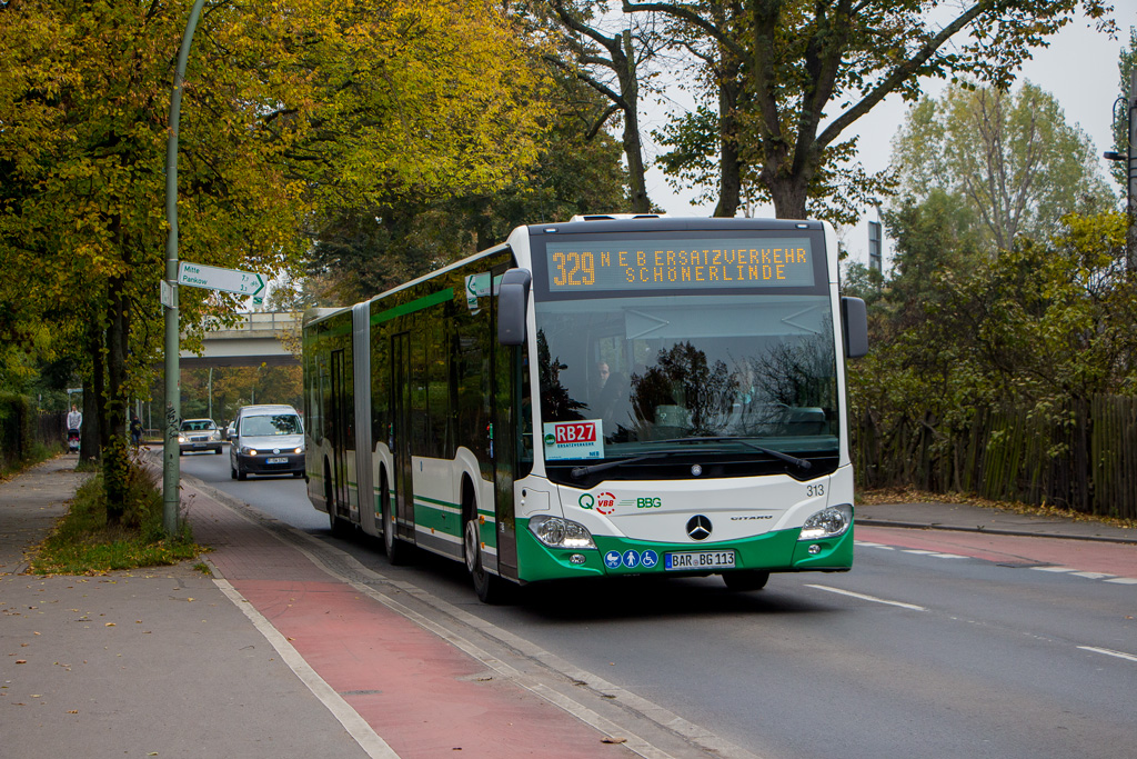 Eberswalde, Mercedes-Benz Citaro C2 GÜ № 313