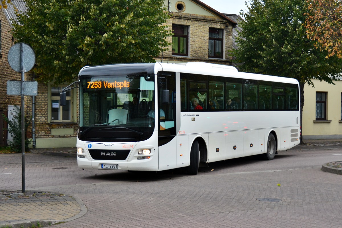Jelgava, MAN R60 Lion's Intercity ÜL290-12 č. KL-2261