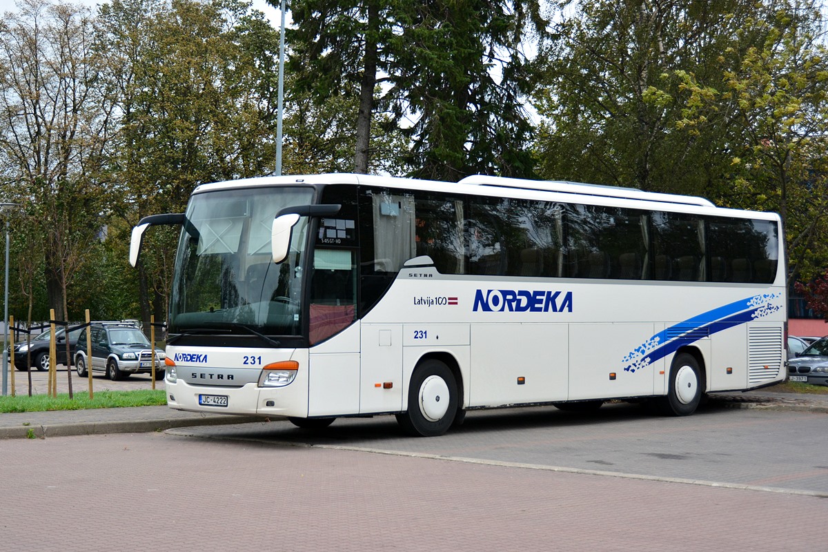 Riga, Setra S415GT-HD No. 231